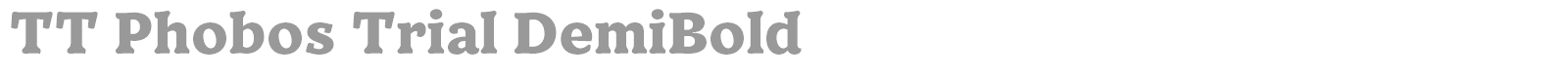 TT Phobos font preview